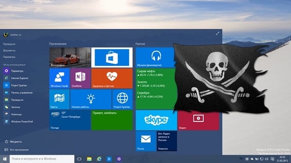 Una versione piratata di Windows potrebbe causare l'arresto anomalo di Update Center.