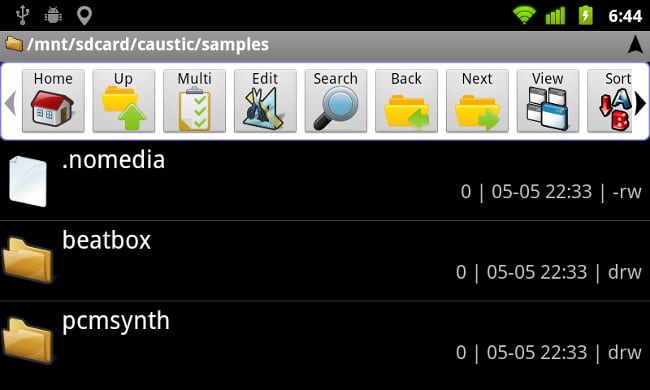 File nomedia Android
