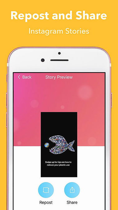 ripubblicare l'app Instagram Stories