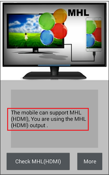 Supporto MHL