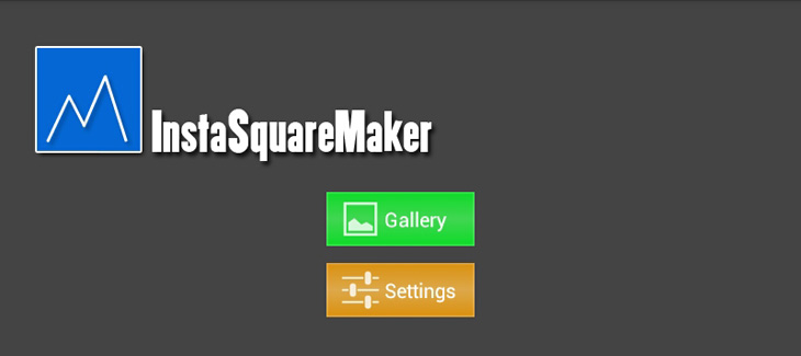 Come mettere una foto rettangolare su Instagram: applicazione InstaSquareMaker