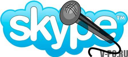 configurazione microfono skype