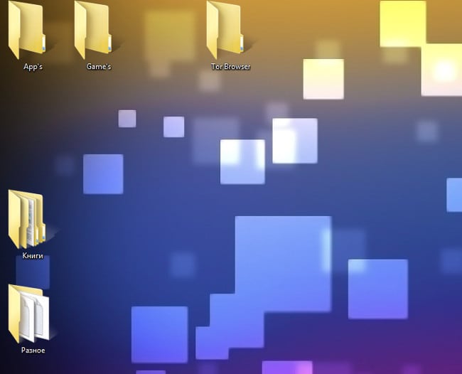 Grandi icone in Windows 7