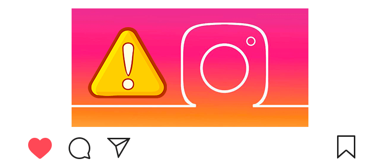 Azione bloccata da Instagram