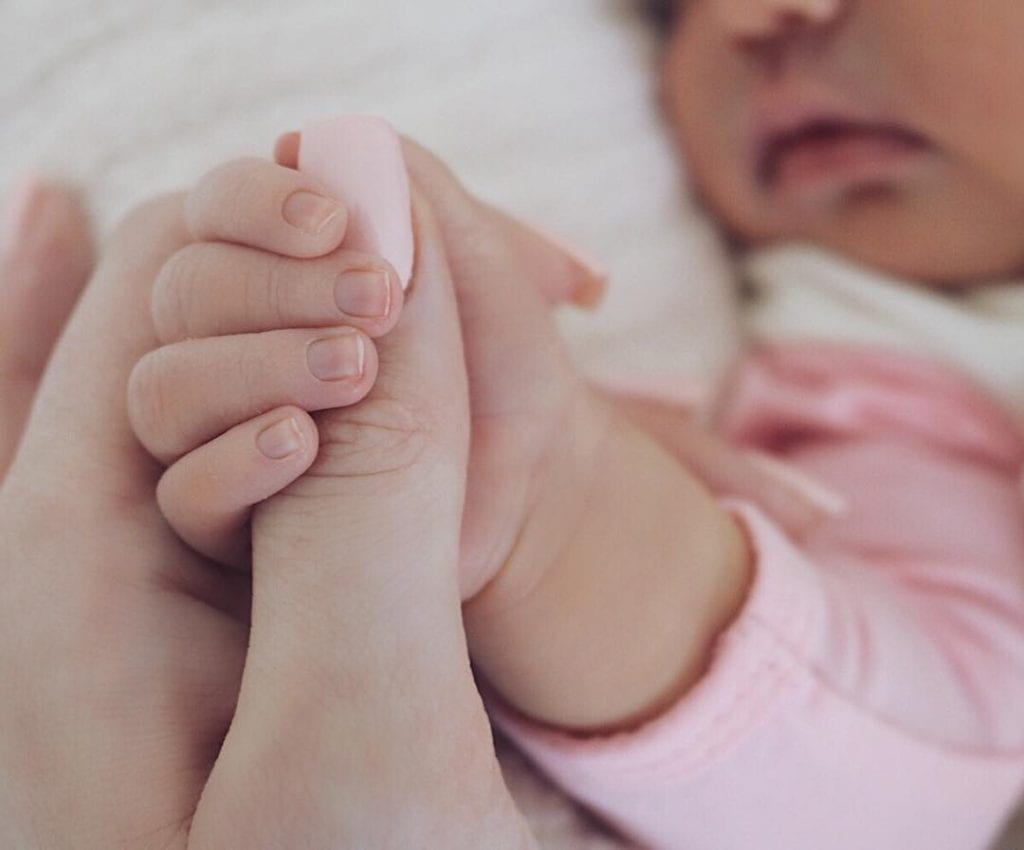 Kylie Jenner con la sua neonata Instagram