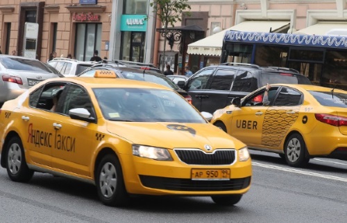Taxi Yandex e taxi Uber