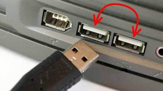 Cambia porta quando si inserisce USB